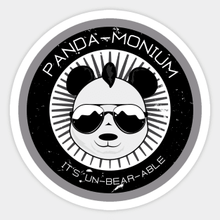 Panda-ponium! Sticker
